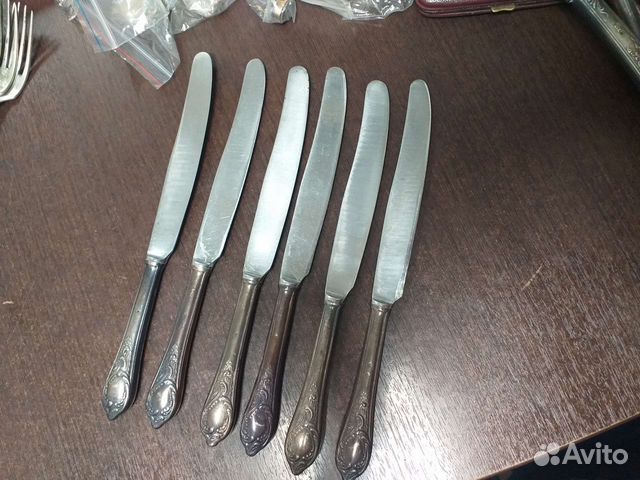Ножи серебряные 875пробы СССР
