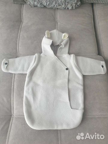 Конверт детский, вязанный