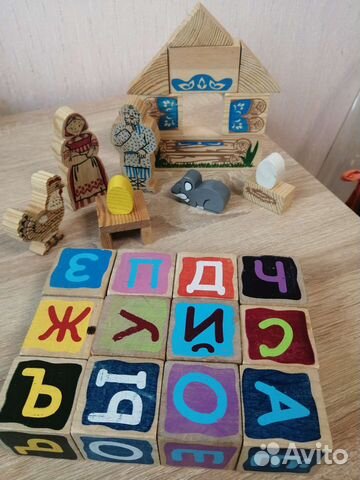 Детские игрушки из дерева