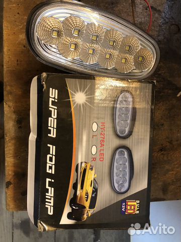 Противотуманные фары led Chevrolet Lanos