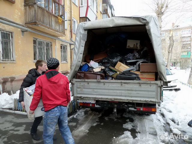 Вывоз строительного мусора с грузчиками