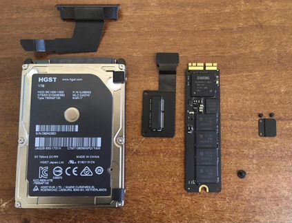 Fusion Drive 1120 Гб в Mac Mini Late 2014