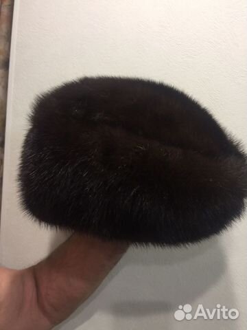 Меховая шапка норка