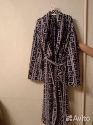 Мужской махровый халат