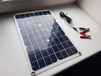 Солнечная батарея 20 ватт для любого вида отдыха