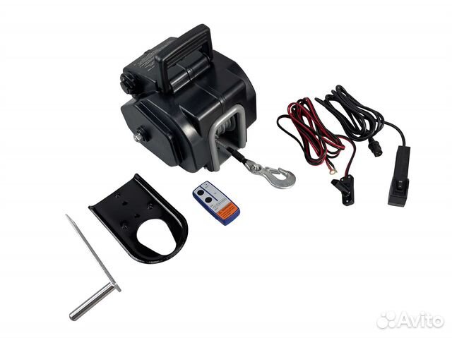 Лебедка электрическая для вытягивания лодки из вод