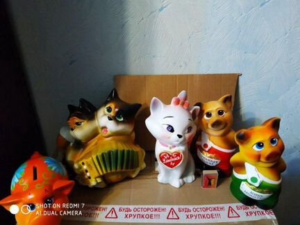 Копилки животные звери статуэтки фигурки