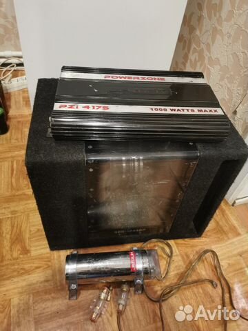 Сабвуфер и усилитель