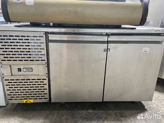 Стол холодильный cryspi шс-0.2 (1400х700х870) б/у