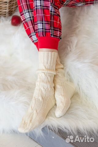 Шерстяные носки женские
