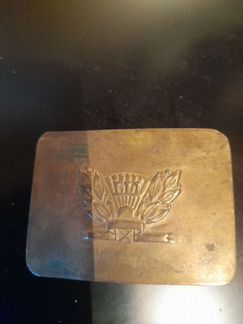 Пряжка для ремня латунь