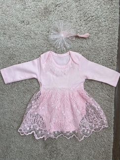 Платье для новорожденной новое
