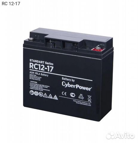 Батарея для ибп Cyberpower rс, RC 12-17