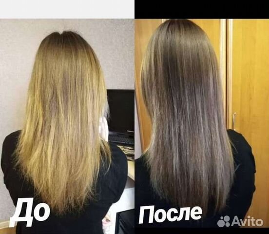 Кератиновое выпрямление волос модель