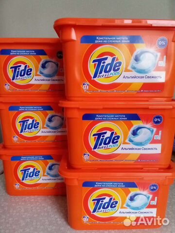 Стиральный порошок капсулы Tide