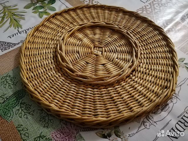 Поднос пасхальный плетёный, хороший подарок