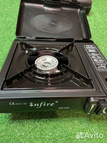 Плитка газовая туристическая новая