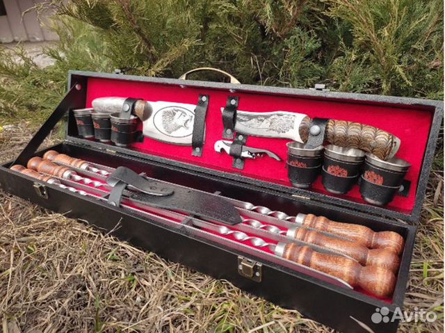 Набор шампуров Подарочный г. Кизляр