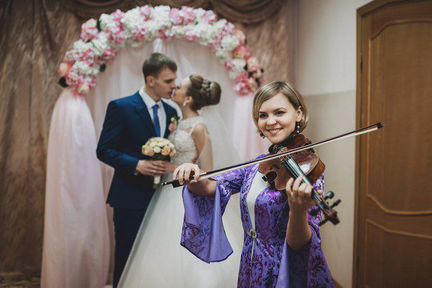 Скрипка, элетроскрипка на свадьбу, корпоратив