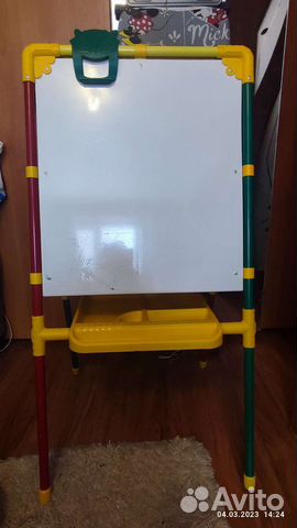 Мольберт детский двухсторонний