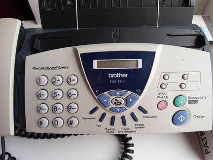 Факс Brother FAX-T104