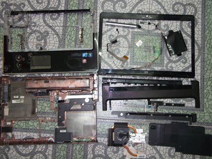 HP Pavilion dv7-2250er по запчастям