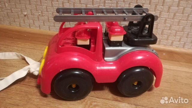 Пожарная машина лестница 35 см