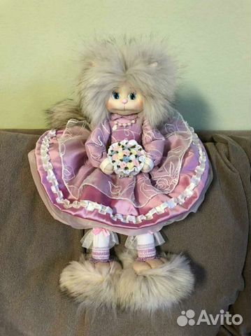 Интерьерная кукла ручной работы