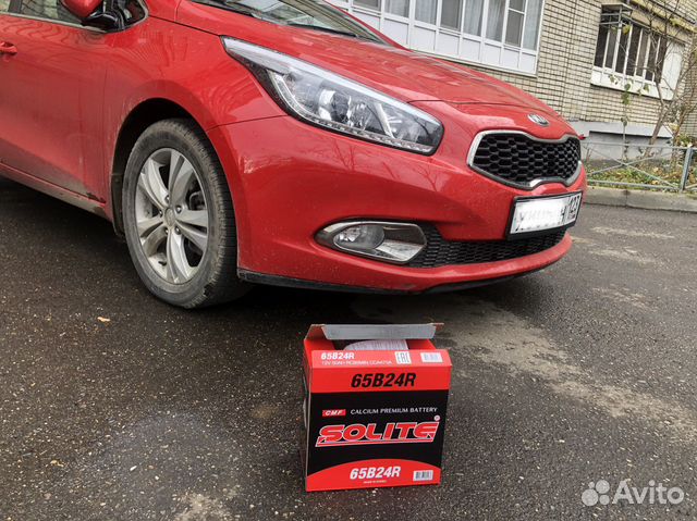 Аккумулятор на Kia Ceed. Доставка