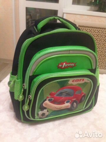 Рюкзак детский выс 30,шир 27см, 3 отделения для до