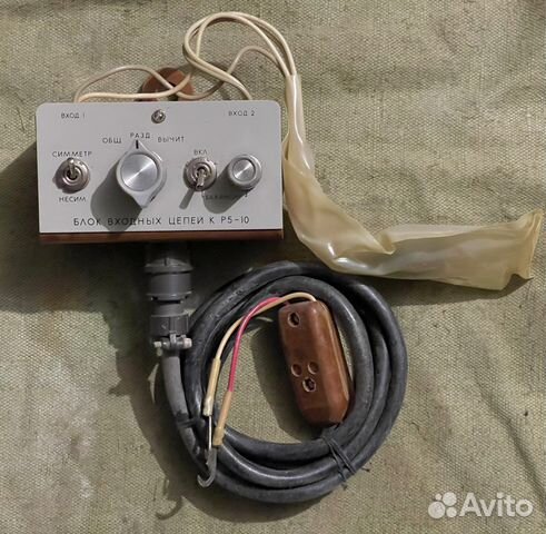 Прибор измерительный блок входных цепей к Р5-10