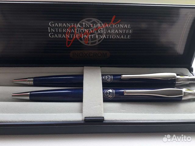 Набор ручка и мех.карандаш inoxcrom с символикой