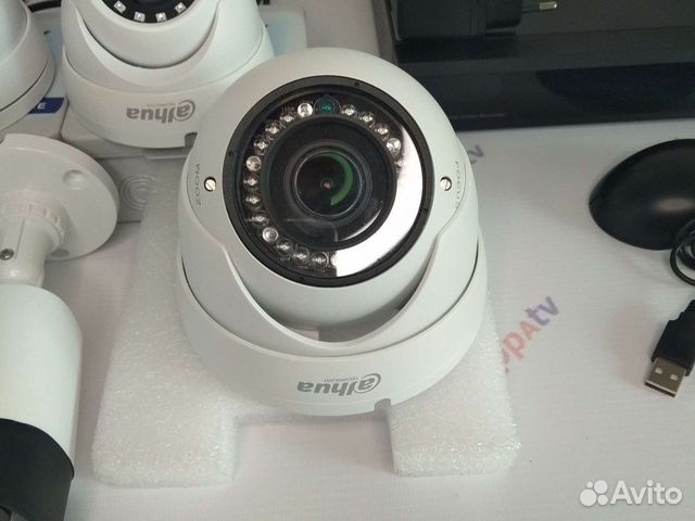 12 Камер видеонаблюдения 4Мп регистратор Dahua