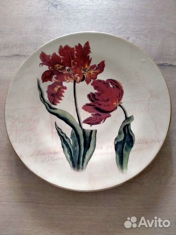 Настенная тарелка чехия