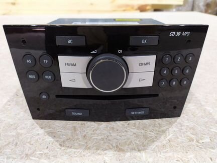 Штатная магнитола CD30 MP3 Опель Астра Н