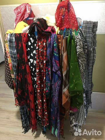 Шарфы платки палантины