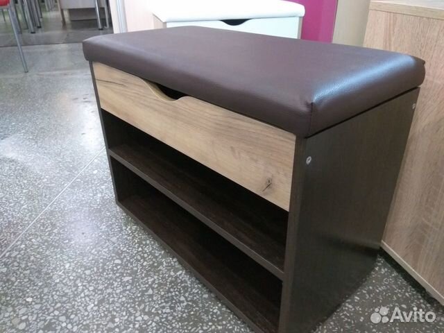 Тумба для обуви с мягкой сидушкой