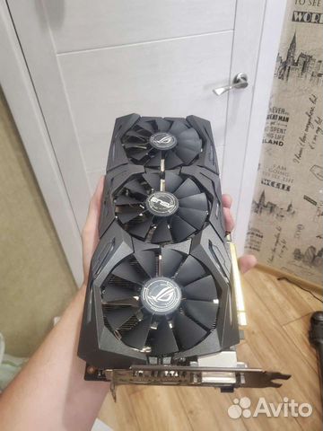 Видеокарта gtx 1060 6gb asus strix