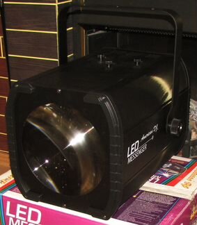 Светомузыка ADj LED Messenger RGB Mic DMX ду Линза