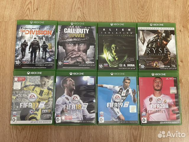 Продать диски xbox one