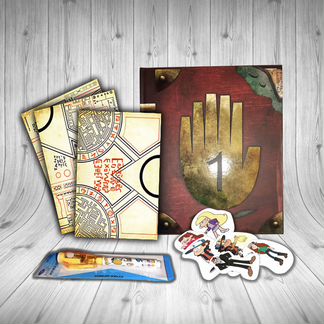 Дневник, Книга №1 (А4) Гравити Фолз (160 стр)