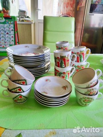 Сервиз столовый новый, СССР