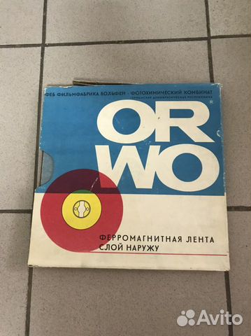 Магнитная лента “orwo” гдр