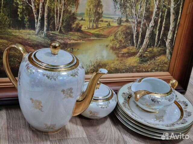 Чайный сервиз гдр звезда 60 года halle. Остатки