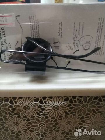 Очки лупа часовщика