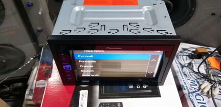 Магнитола Pioneer MVH-AV185 с пультом Mosfeet