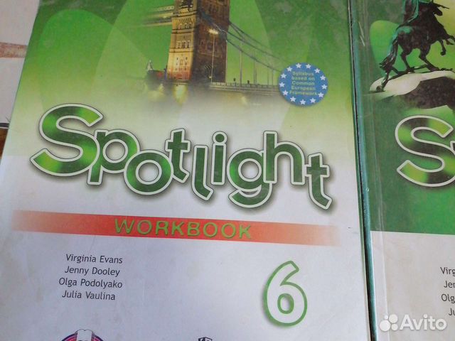 Spotlight 6 класс учебник и тетрадь 300₽ за все... купить в Уфе | Авито