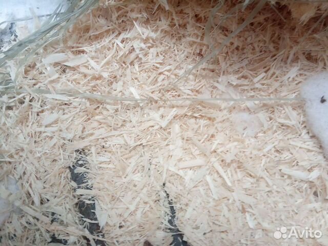 Опилки в мешках