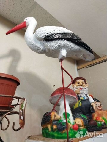 Садовые фигурки полистоун