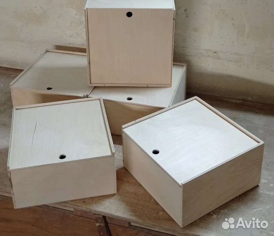 Ящик деревянный подарочный